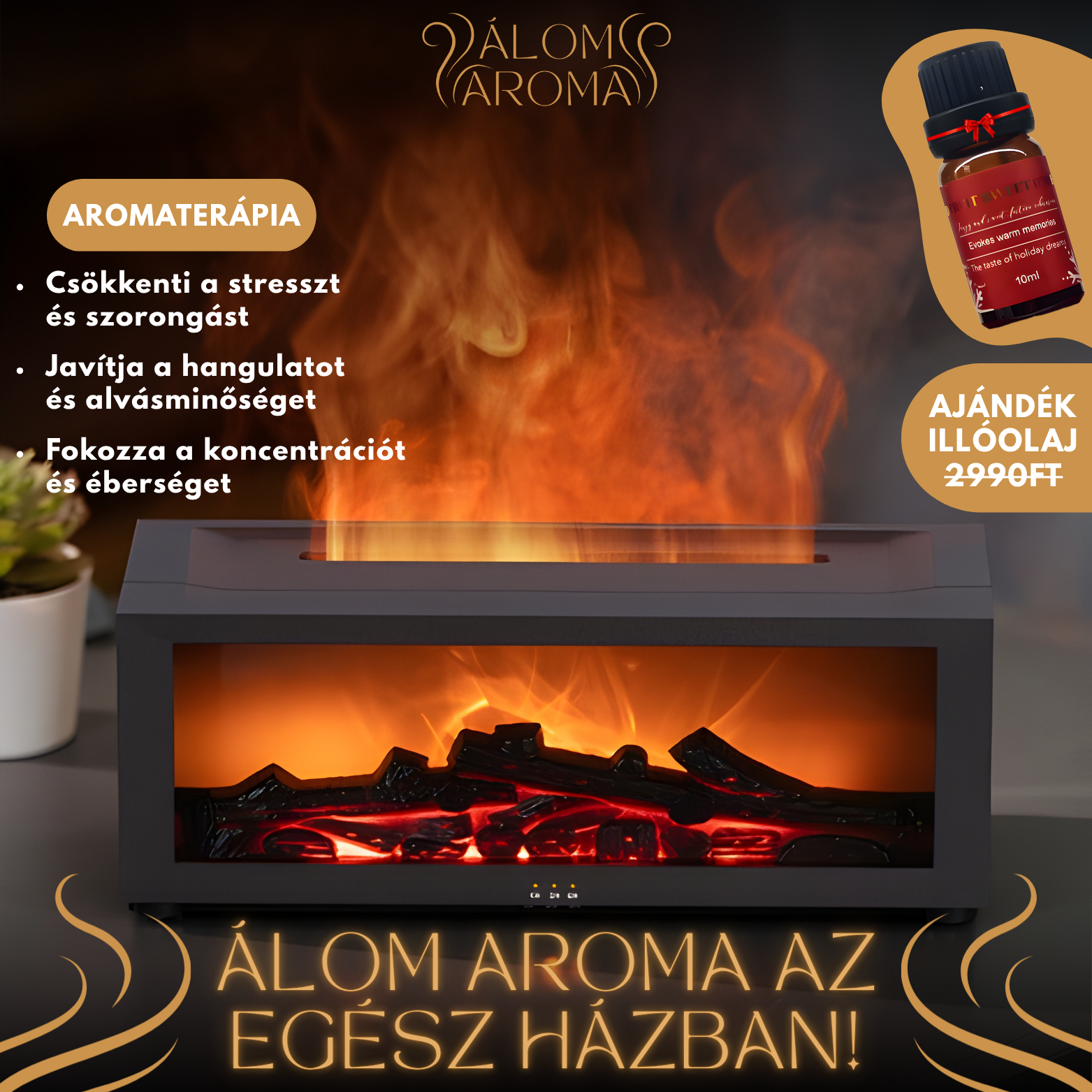 Kandalló hatású - Párologtató